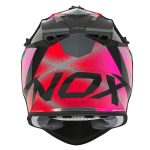 Kaciga NOX Cross N633 FUSION nardo sivo roza iridium - Image 3