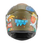 Kaciga NOX Full Face N731 SCRAPPY KHAKI - Image 3
