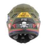 Kaciga NOX Cross N761 FIGHTER mat KHAKI - Image 9