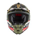 Kaciga NOX Cross N761 FIGHTER mat KHAKI - Image 2