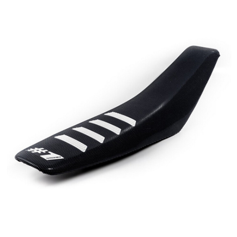 OGSC02-BLWHWH_0 Presvlaka za sedište Ribbed Crna-Bela - Image 1