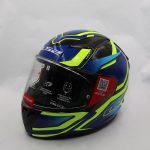 Kaciga LS2 Full Face FF353 RAPID II FLITZ žuto plava M OUTLET