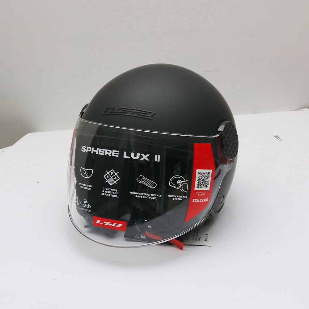OUT365585011S_0 Kaciga LS2 Jet OF558 SPHERE LUX II mat crna S OUTLET - Image 1