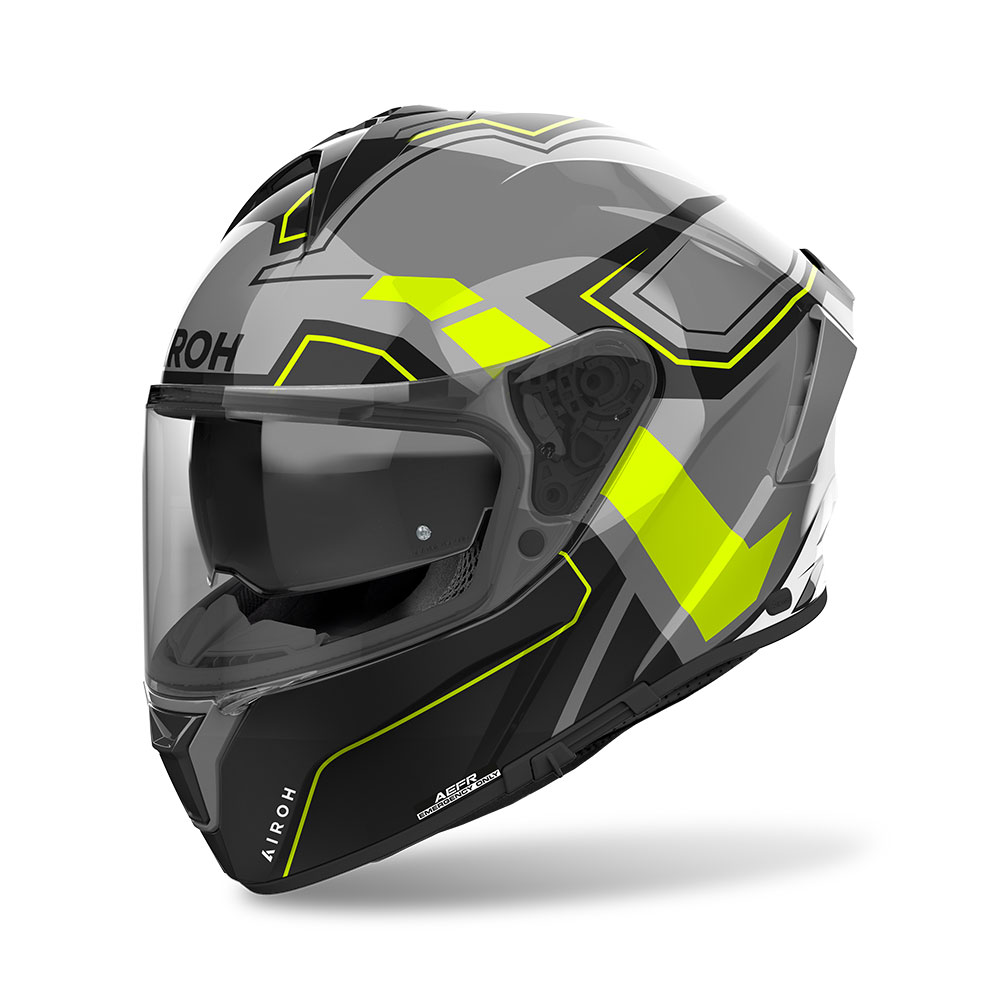 SP2D31_0 Kaciga Airoh Spark 2 Dart Yellow Gloss - Image 1