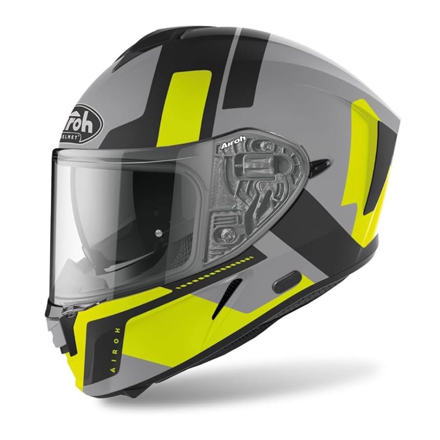 SPSH31_0 Airoh Spark Shogun Yellow Matt - Image 1