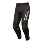 Pantalone kožne MODEKA VALYANT crno bele XXL