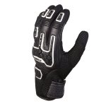 Rukavice DRACON MESH kožne crno bele 12 3XL MODEKA - Image 2