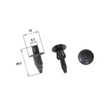 Žabica plastike 4.7mm Suzuki / Honda / Yamaha