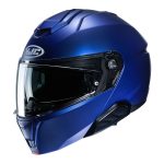 Kaciga HJC Flip Up i91 mat metalik plava M