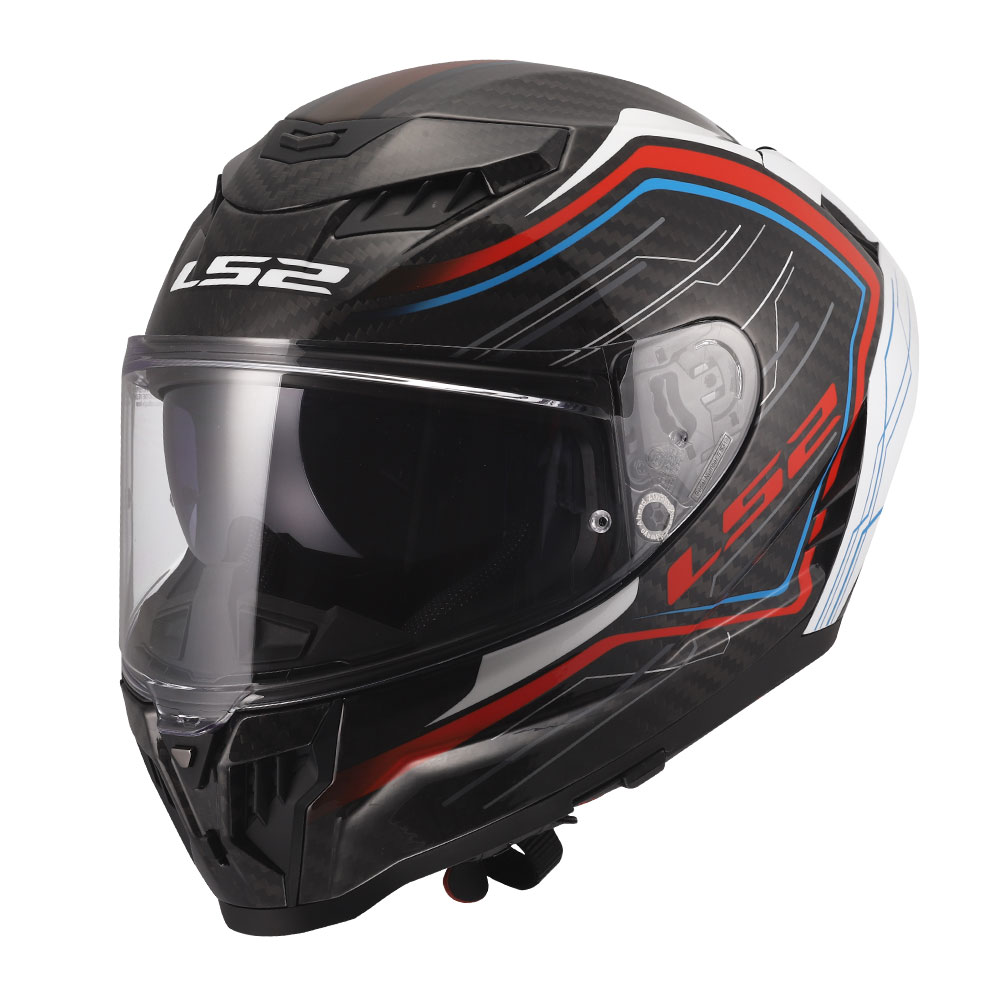 168075402M_0 Kaciga LS2 Full Face FF807 DRAGON SUBIC belo plavo crvena M - Image 1