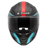 Kaciga LS2 Full Face FF811 VECTOR II CARBON GRID plavo crvena sa naočarima L - Image 8