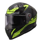 Kaciga LS2 Full Face FF811 VECTOR II CARBON SAVAGE H-V žuta XXL