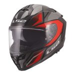 Kaciga LS2 Full Face FF817 CHALLENGER II VIPER sivo crvena S