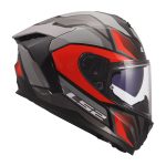 Kaciga LS2 Full Face FF817 CHALLENGER II VIPER sivo crvena S - Image 6