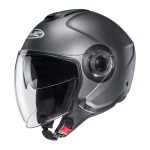 Kaciga jet HJC I40N mat titanium XXL