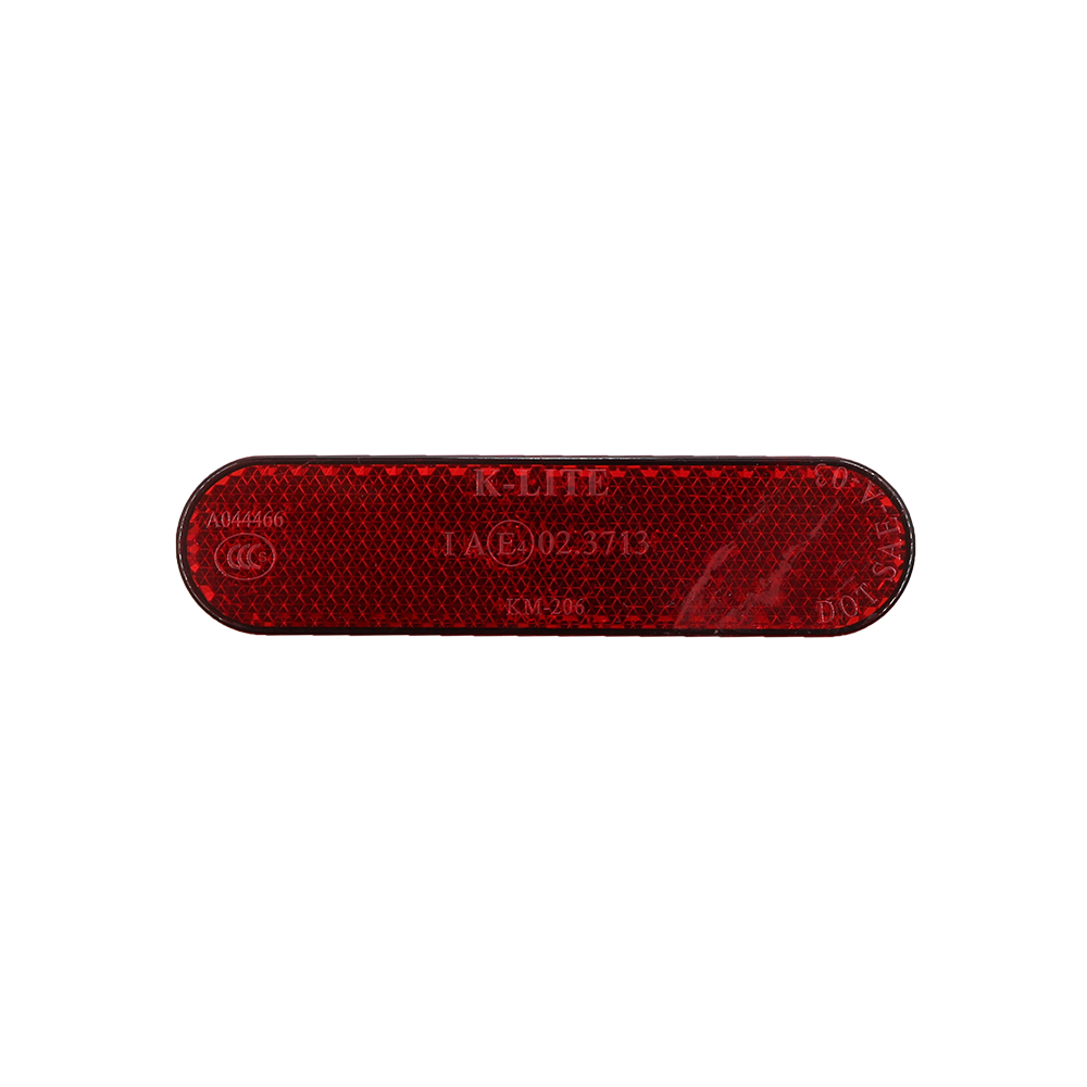 246473031_0 Mačije oko 95x25mm ovalno crveno RMS samolepljivo - Image 1