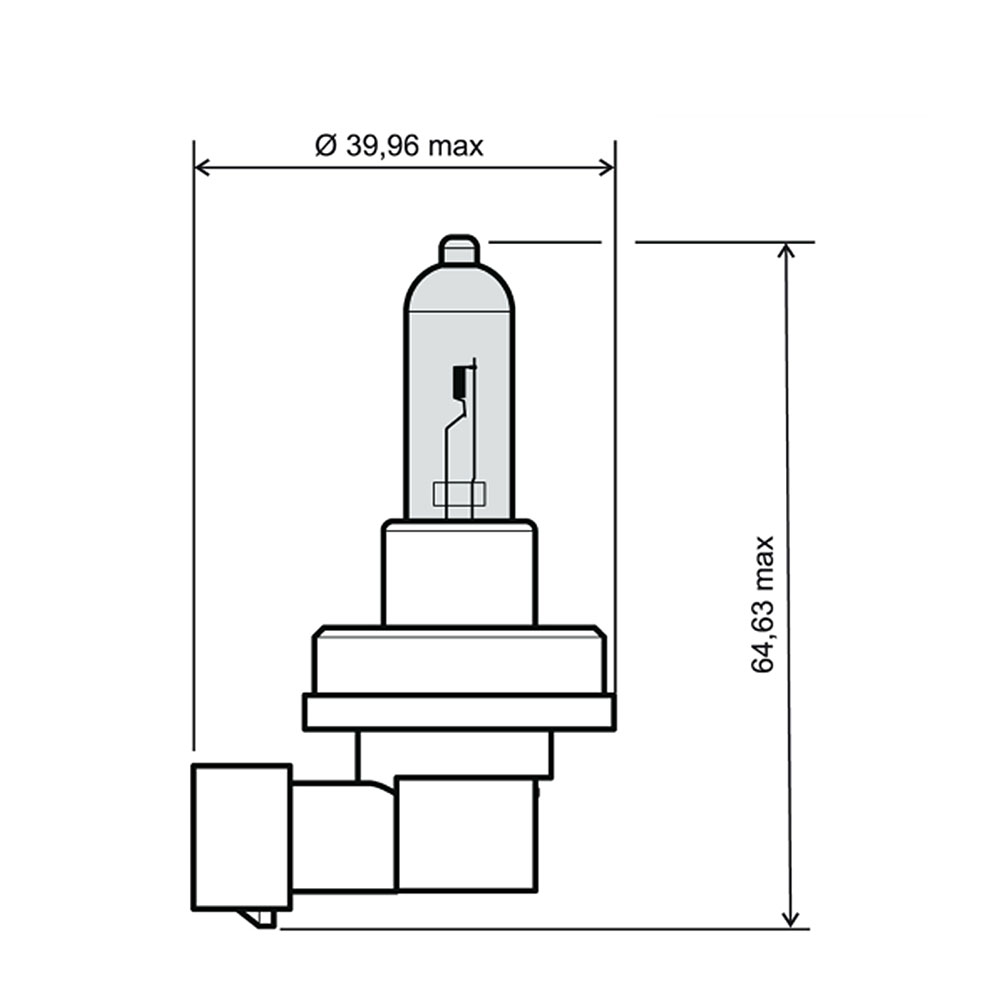 246510081_0 Sijalica 12V 55W H11 bela RMS - Image 1