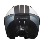 Kaciga LS2 Jet OF616 AIRFLOW II COVER sivo plava - Image 4