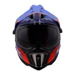 Kaciga LS2 Enduro MX701 EXPLORER HEXA belo plavo crvena XXL - Image 8
