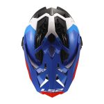 Kaciga LS2 Enduro MX701 EXPLORER HEXA belo plavo crvena XXL - Image 9