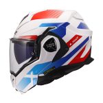 Kaciga LS2 Flip Up FF901 ADVANT X NOVA belo plavo crvena XXL - Image 3