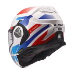Kaciga LS2 Flip Up FF901 ADVANT X NOVA belo plavo crvena - Image 5