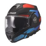 Kaciga LS2 Flip Up FF901 ADVANT X NOVA crno crveno plava XXL