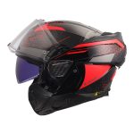 Kaciga LS2 Flip Up FF910 ADVANT II ASTRAL crvena XXL - Image 3