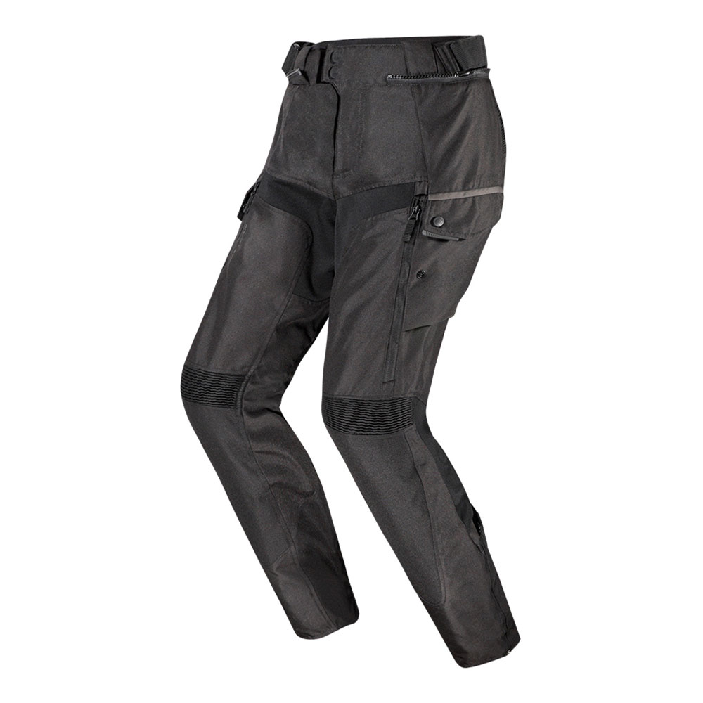 65100W21073XL_0 Pantalone LS2 TRAVEL LONG muške crno tamno sive duge 3XL - Image 1