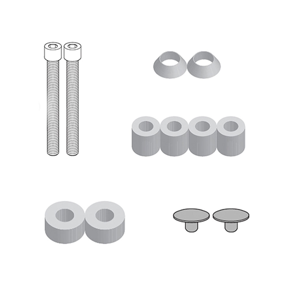8719KIT_0 Set za montažu nosača bočnih kofera GIVI Benelli TRK 702 X ( 23-24 ) 8719KIT - Image 1