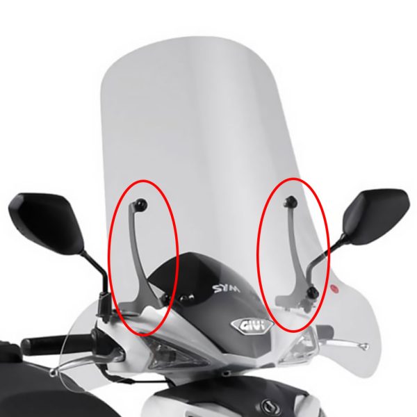 Nosač vizira GIVI SYM Symphony SR 50 / 125 /151 (10-16) A297A