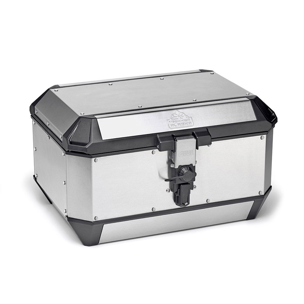 ALA56A_0 Centralni kofer GIVI TREKKER ALASKA ALA56A ALU niklovani Monokey 56L - Image 1