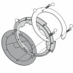 Nosač Tanklock torbe Kappa Honda CBR 600 RR (05-09) BF03K