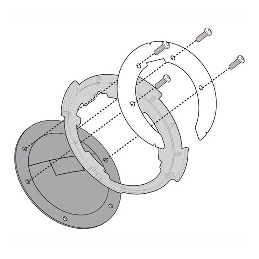 BF03_0 Nosač Tanklock torbe GIVI Honda CBR 600 RR (05-09) BF03 - Image 1