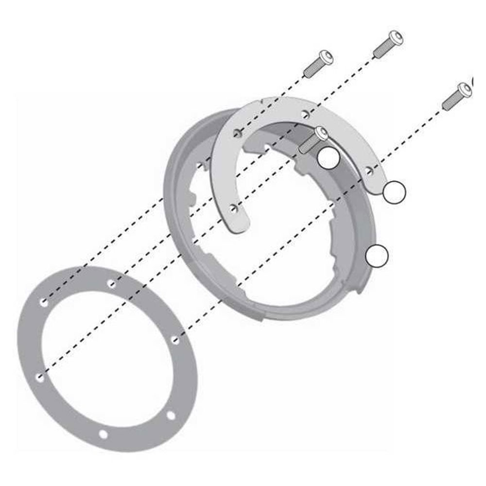 BF11K_0 Nosač Tanklock torbe Kappa BMW R 1200 GS (13-18) BF11K - Image 1
