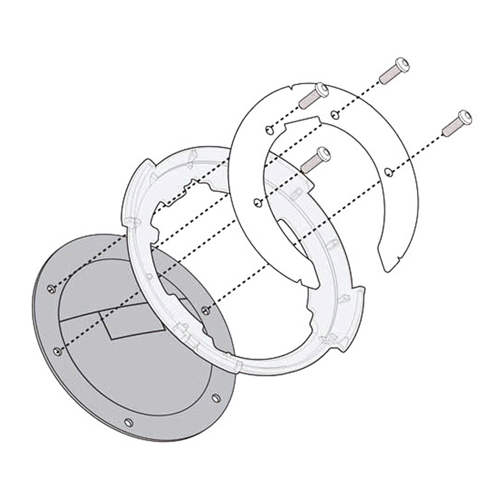 BF85K_0 Nosač Tanklock torbe Kappa KOVE 510X (24- ) BF85K - Image 1