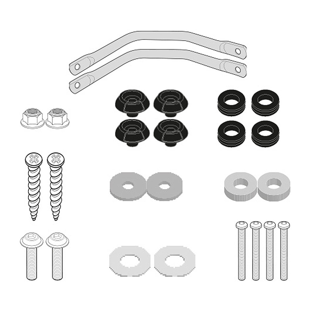 D2123KIT_0 Nosač vizira GIVI Yamaha N-Max 125 (15-20) D2123KIT - Image 1