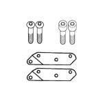Nosač vizira GIVI Honda Silver Wing 400 / 600 (01-09) D214KIT