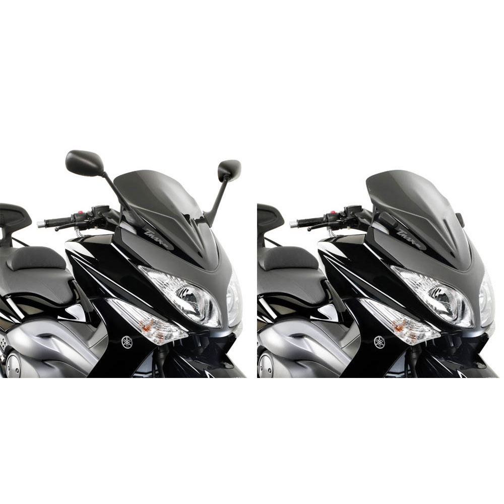 D442B_0 Vizir sportski crni GIVI Yamaha T-Max 500 (08-11) D442B - Image 1