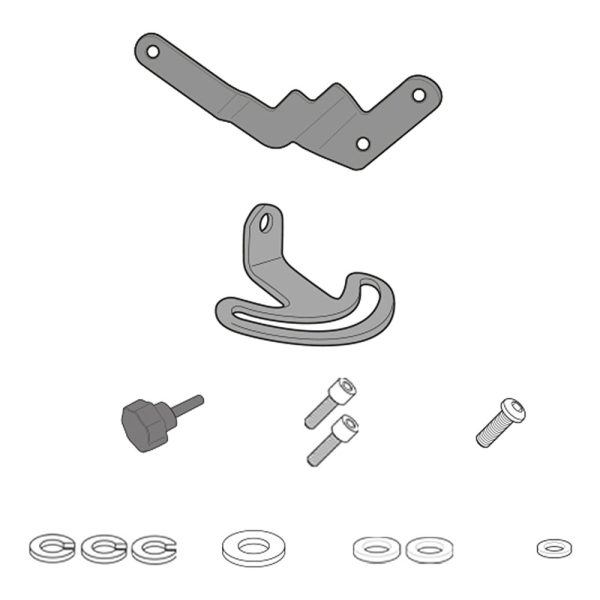 Ojačanje / nosač vizira GIVI BMW R 1200 GS (13-18) D5108KIT