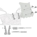 Ojačanje / nosač za vizir BMW F 750 / 800 GS (18-23) KAPPA - Image 2