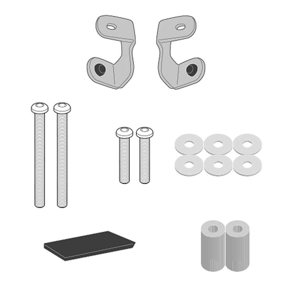 D5130KIT_0 Nosač vizira GIVI BMW C 400 X (19-24) D5130KIT - Image 1