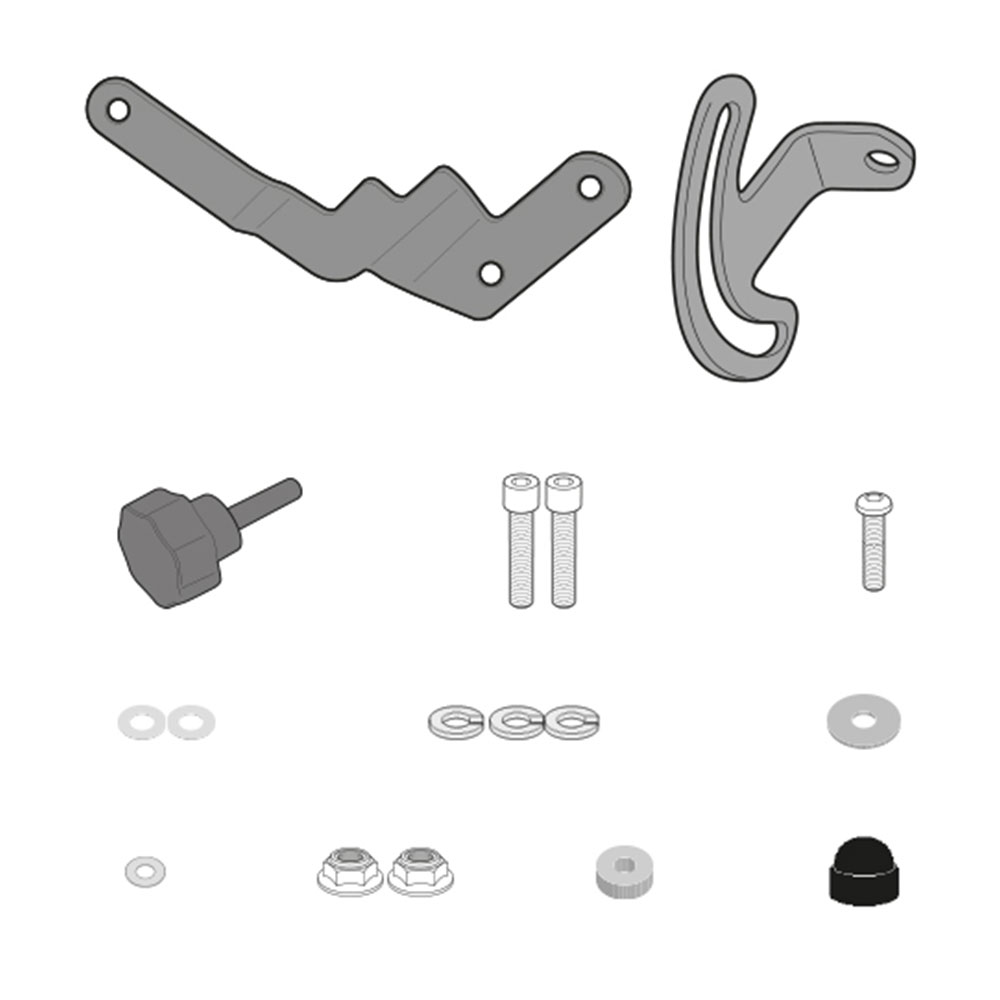 D5131KIT_0 Ojačanje / nosač vizira GIVI BMW R 1250 GS (19-23) D5131KIT - Image 1