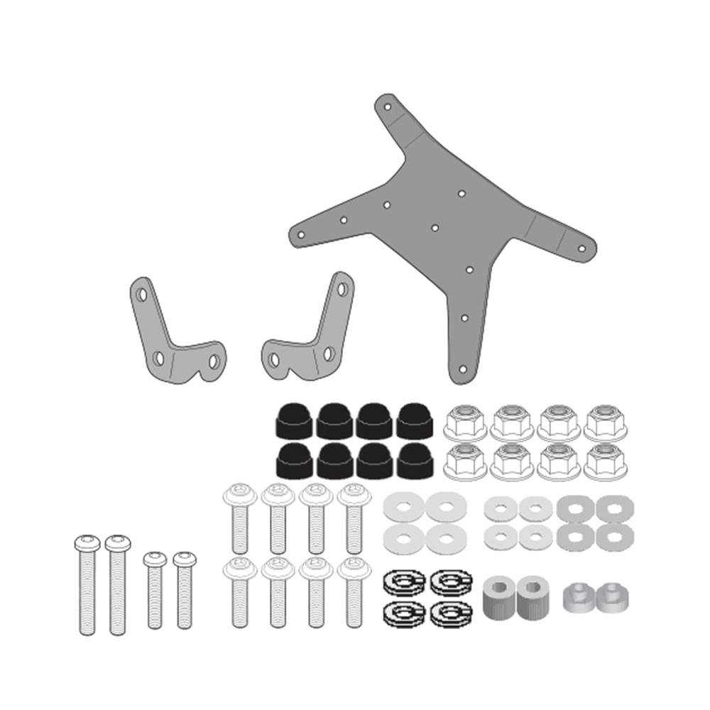D7711KIT_0 Nosač vizira GIVI KTM 390 / 790 / 890 Adventure D7711KIT - Image 1