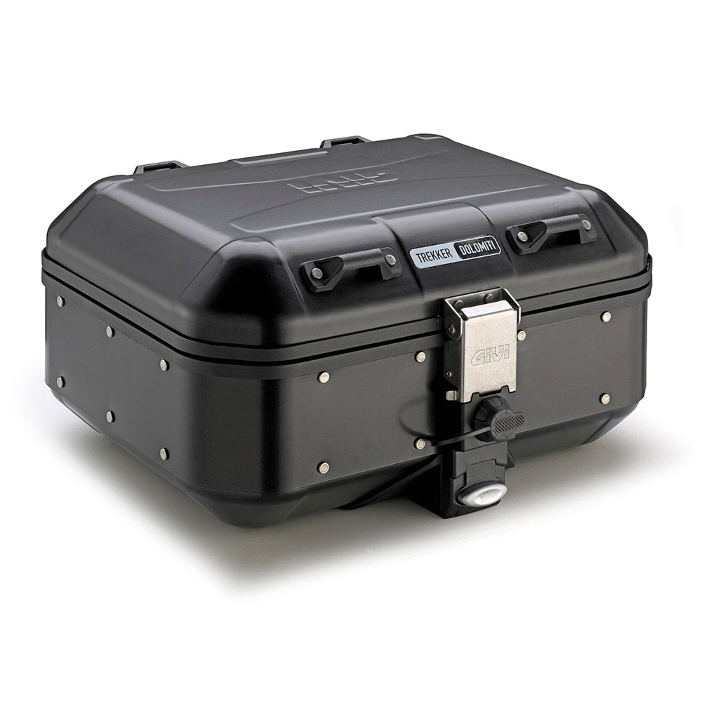 DLM30B_0 Centralni kofer GIVI TREKKER DOLOMITI DLM30B ALU crni Monokey 30L - Image 1