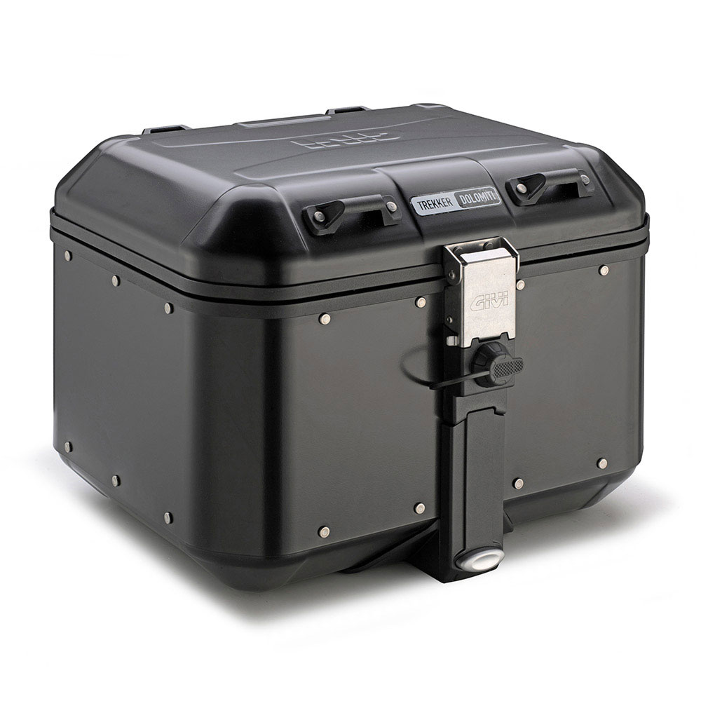 DLM46B_0 Centralni kofer GIVI TREKKER DOLOMITI DLM46B ALU crni Monokey 46L - Image 1