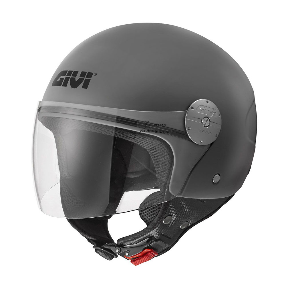 H107SG76756_0 Kaciga jet GIVI 10.7 EVO mat siva S - Image 1