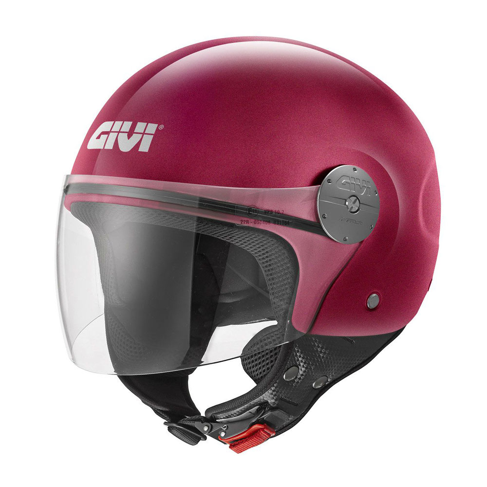 H107SR366_0 Kaciga jet GIVI 10.7 EVO bordo - Image 1