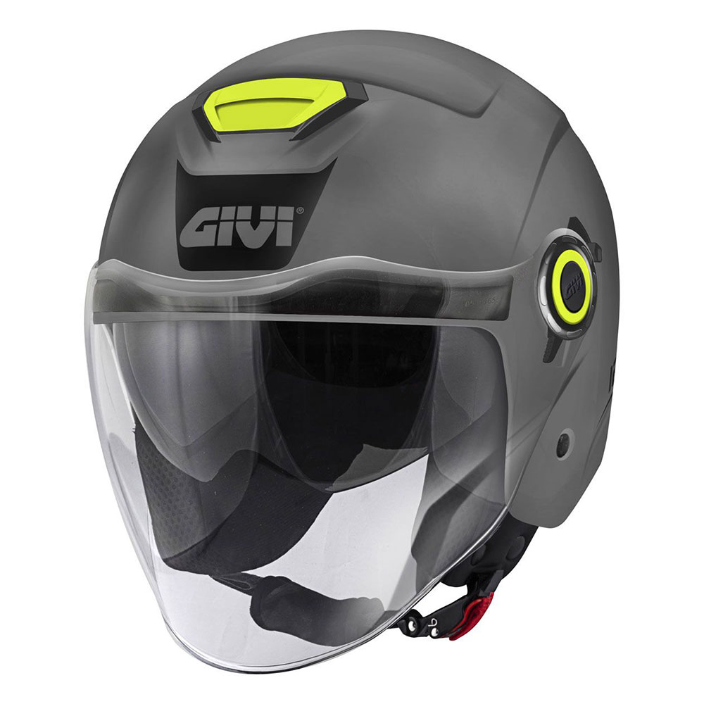 H125BG76760_0 Kaciga jet GIVI 12.5B BASIC siva - Image 1