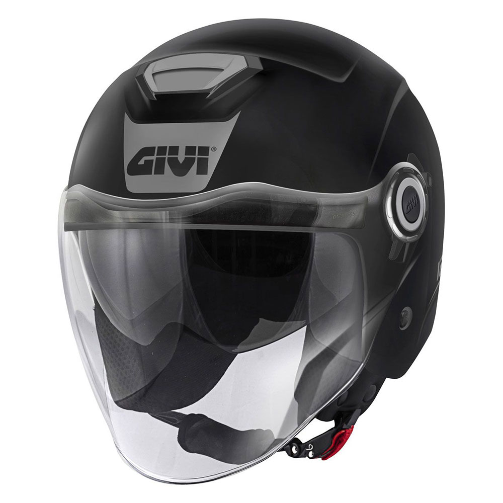 H125BN90058_0 Kaciga jet GIVI 12.5B BASIC mat crna - Image 1